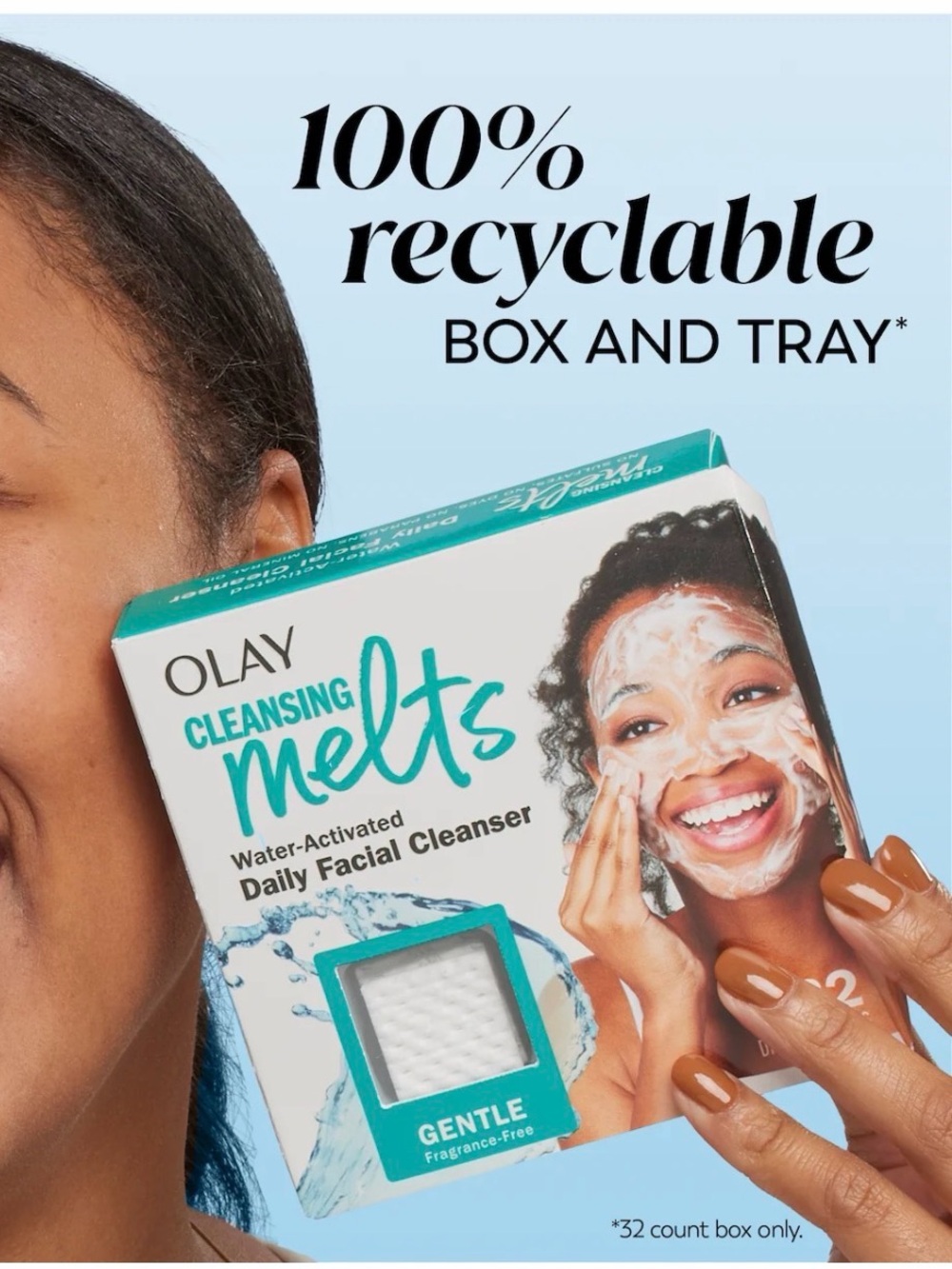 NWT OLAY Gentle Cleansing Melts pack of 32